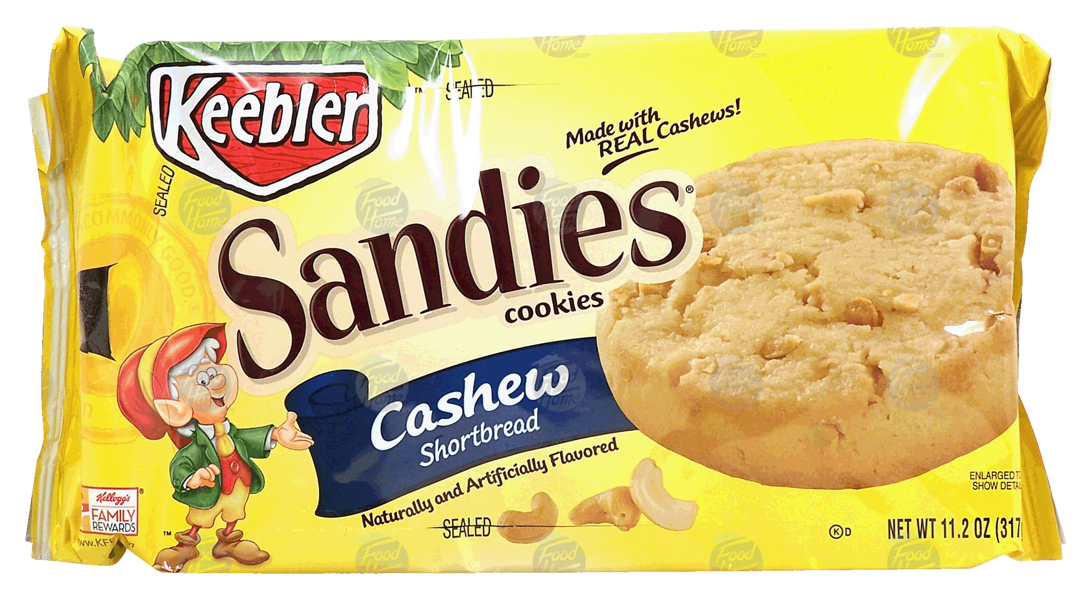 Keebler Sandies cashew shortbread cookies Full-Size Picture